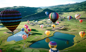 Hot air balloon Hidalgo